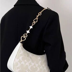 Two Silver Purse Chain Extender